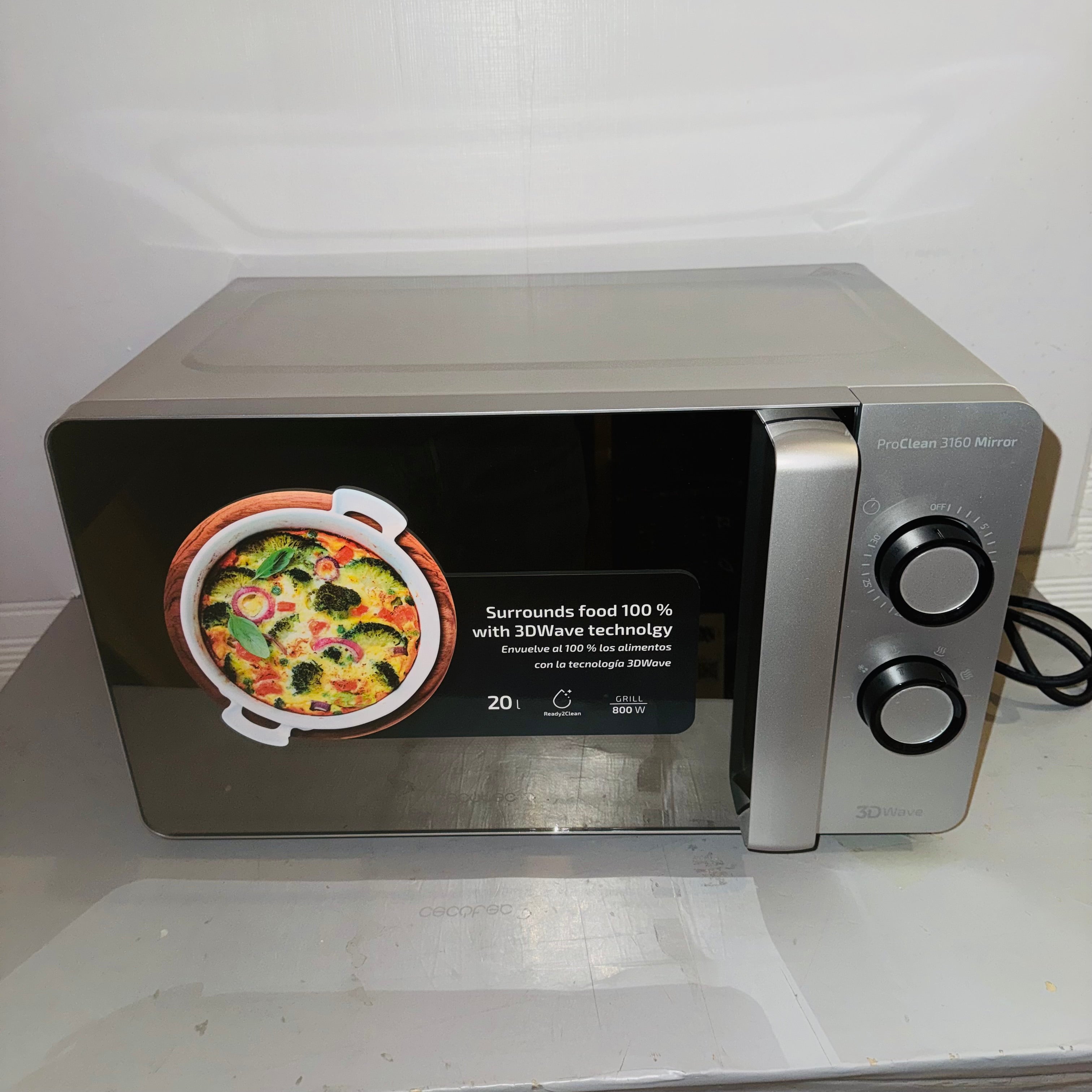 Microondas Cecotec ProClean 3160 Mirror