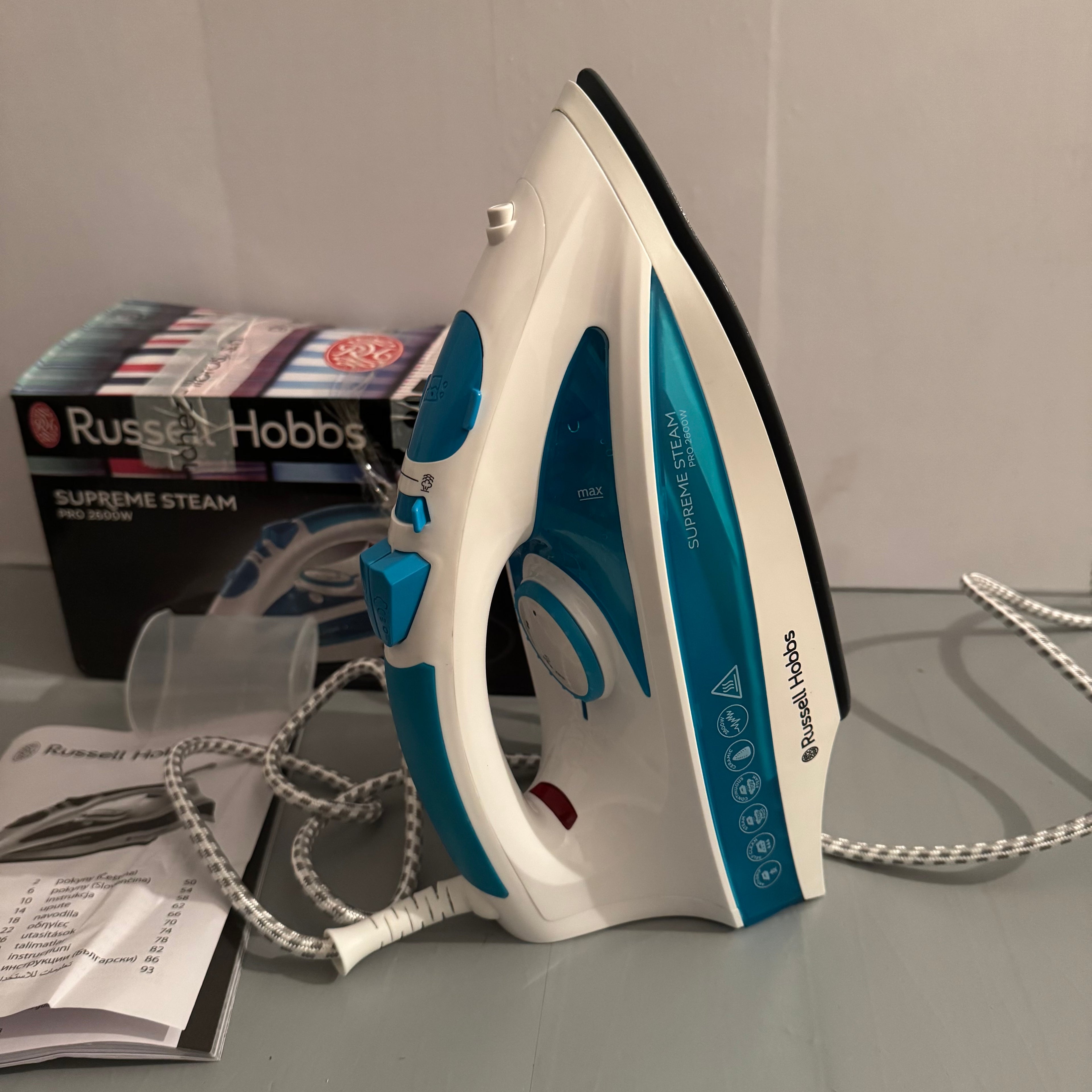 Plancha de vapor Russell Hobbs Steam Glide Professional 2600 W