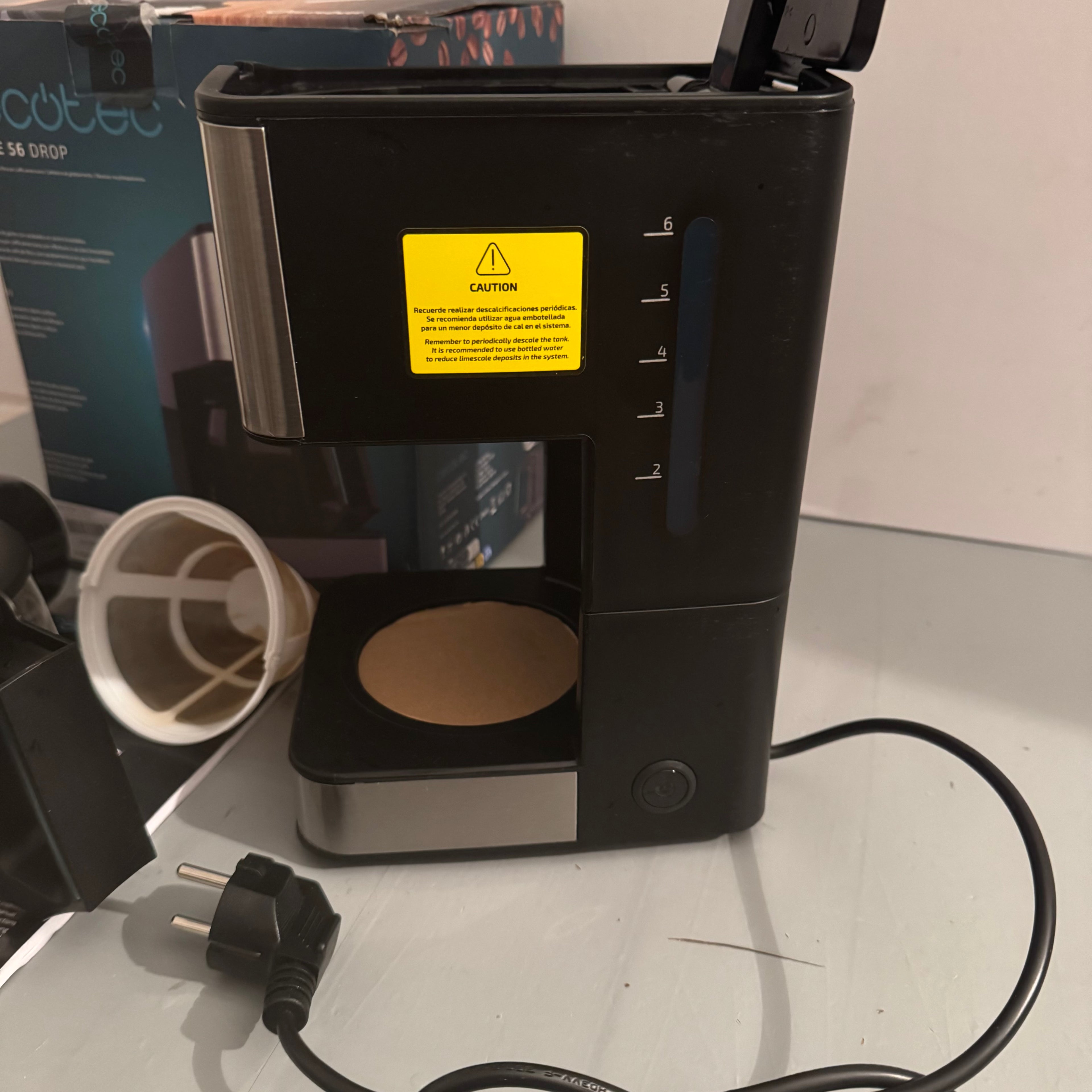 Cafetera goteo Cecotec Coffee 56 Drop