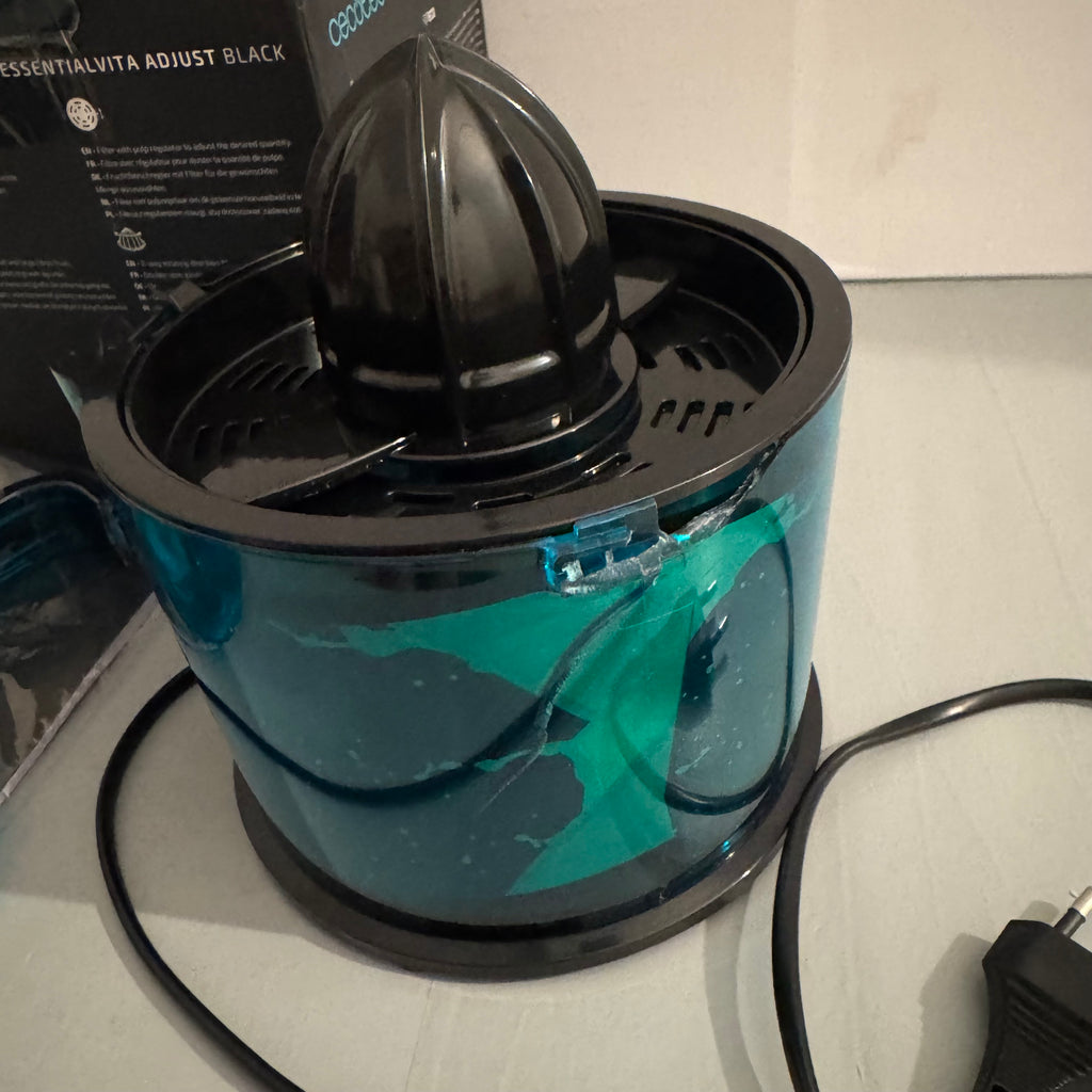 Exprimidor eléctrico Cecotec EssentialVita Adjust Black 40 W