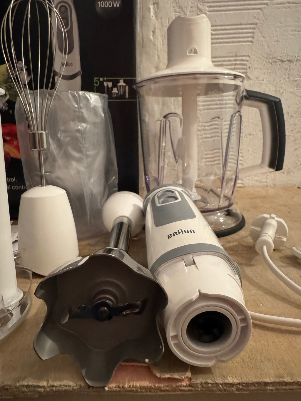 Batidora de mano Braun Minipimer 5245 1000W