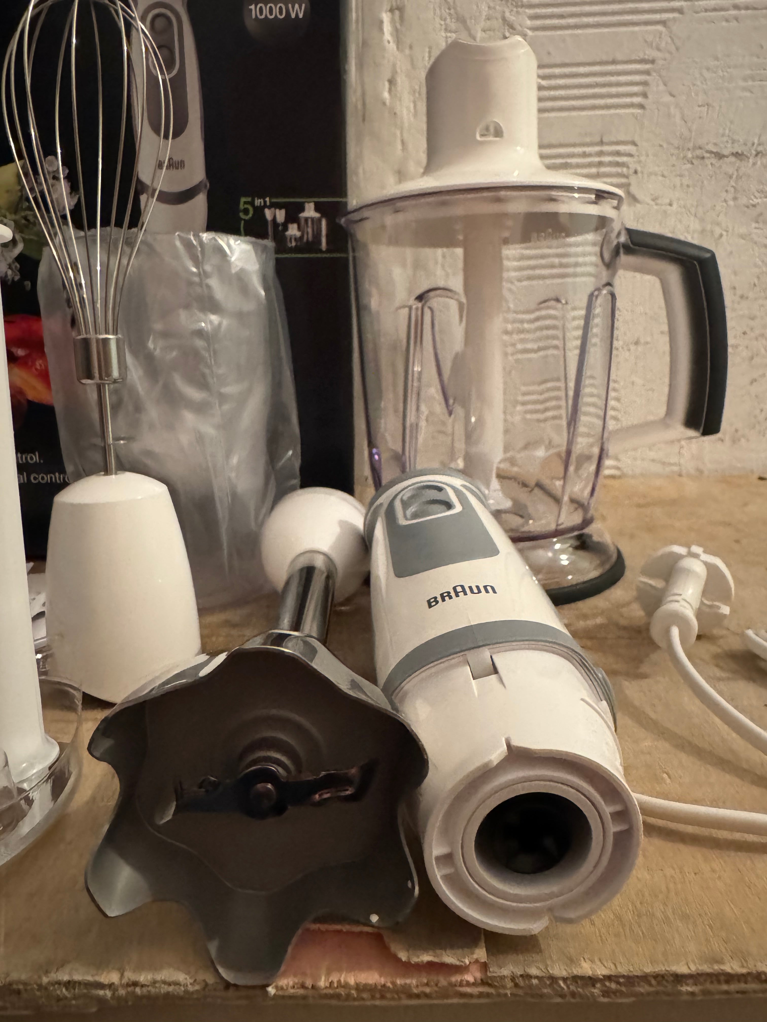 Batidora de mano Braun Minipimer 5245 1000W