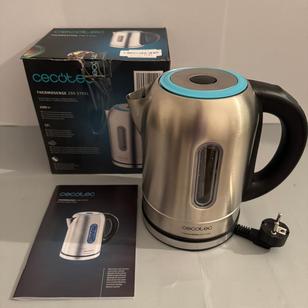 Hervidor Cecotec ThermoSense 290 Steel 1,7 L 2200 W