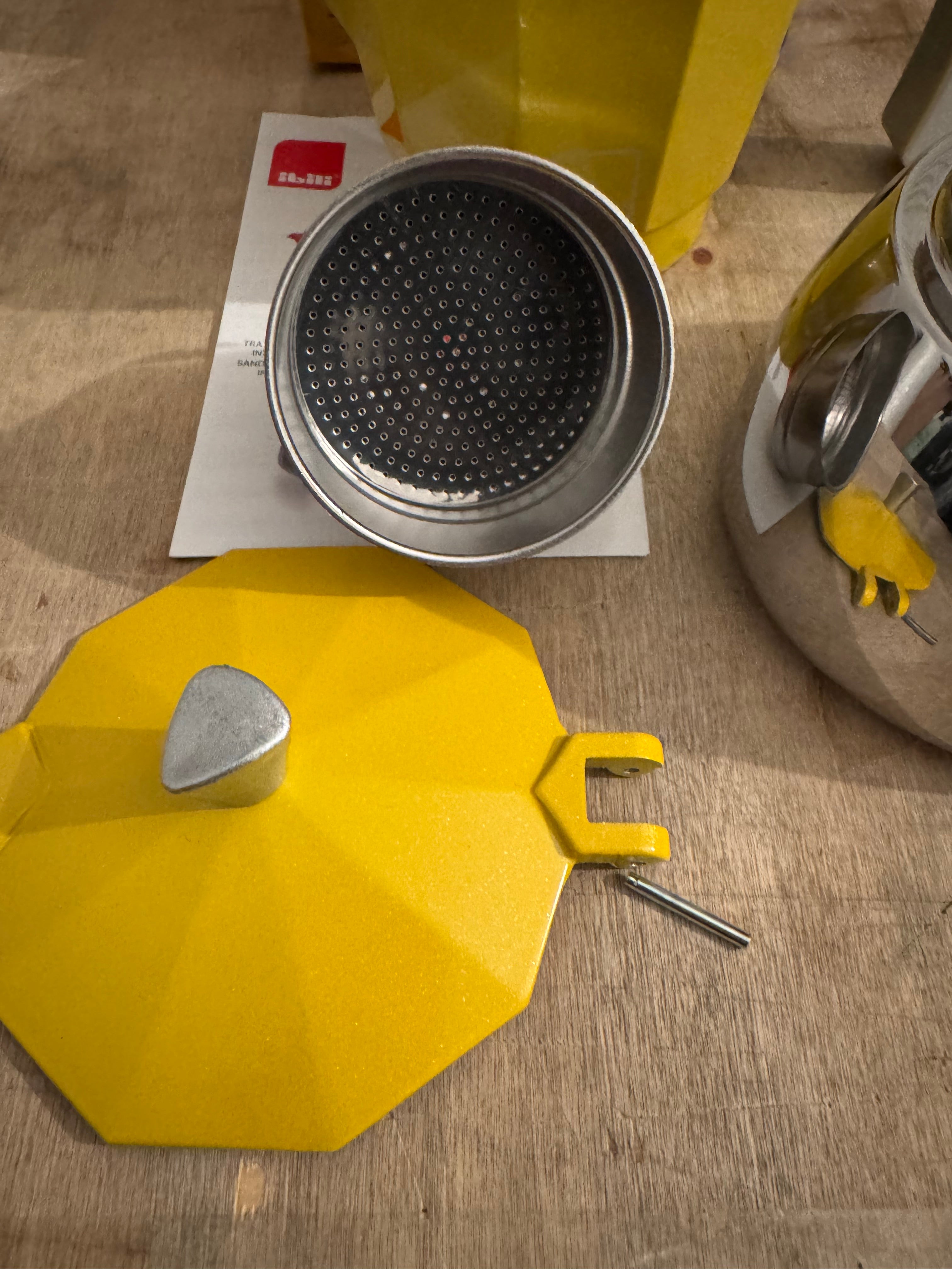 Cafetera italiana express IBILI Elba Peach 6 tazas