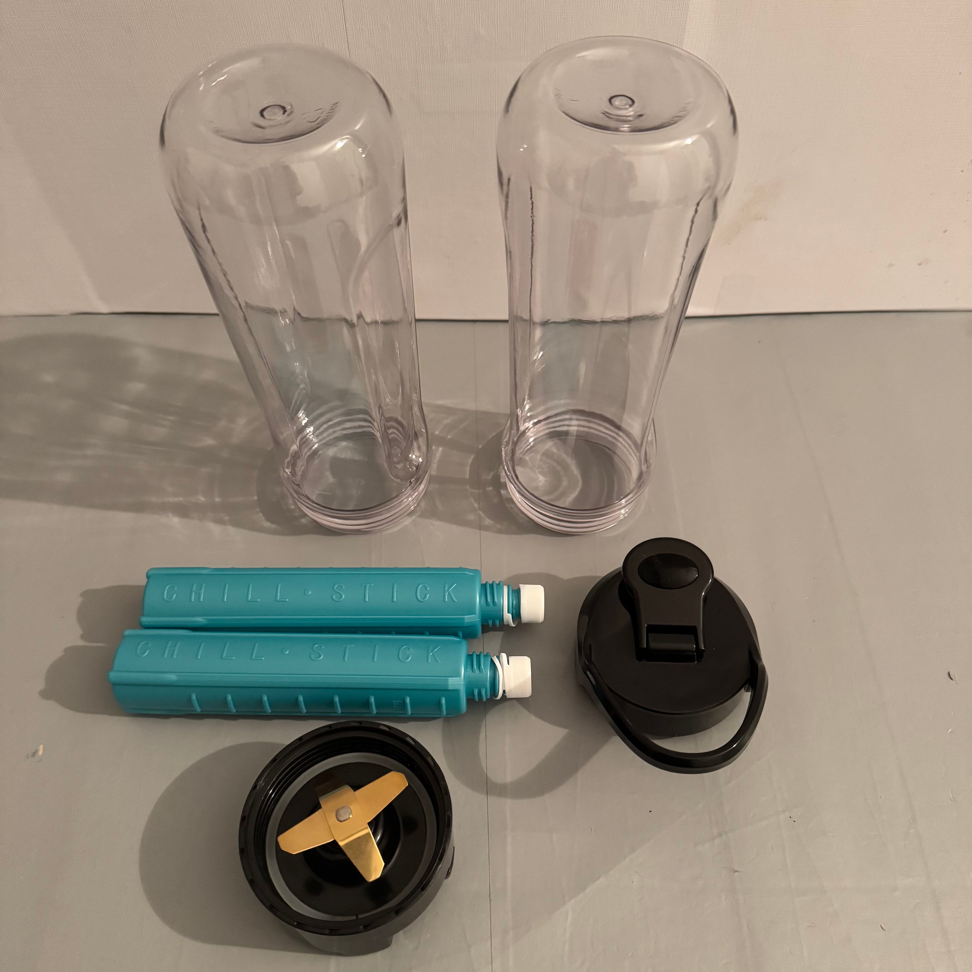 Vasos repuesto Cecotec Power Titanium 350 EasyGo con tubos refrigerantes