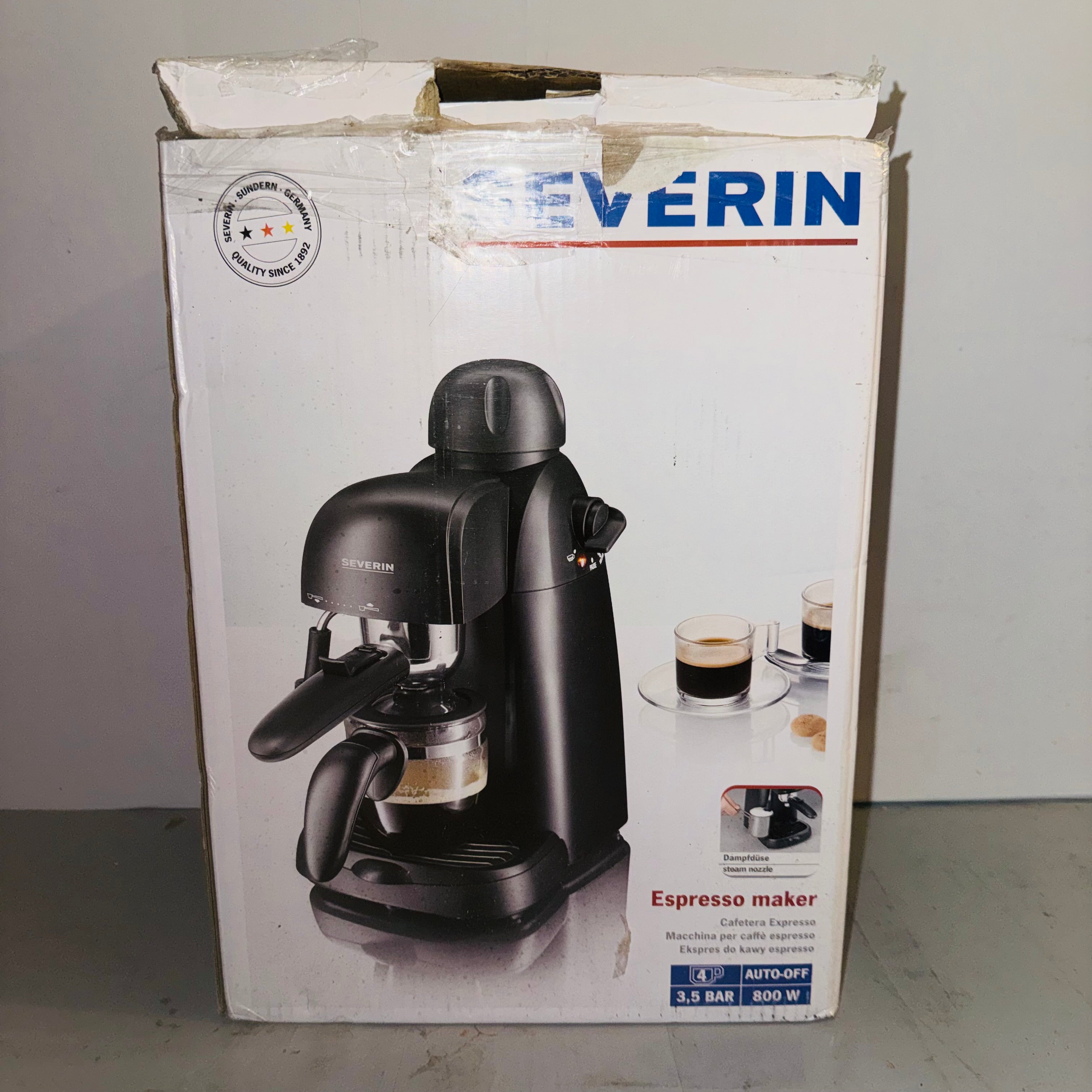 Cafetera espresso Severin KA 5978
