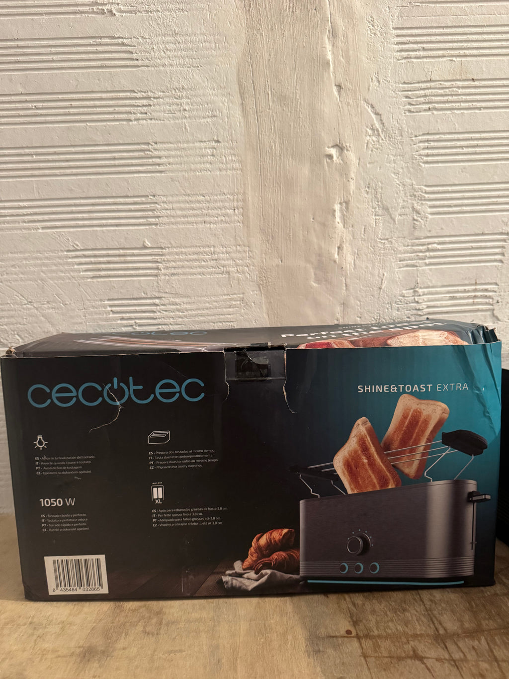 Tostadora vertical Cecotec Shine&Toast Extra