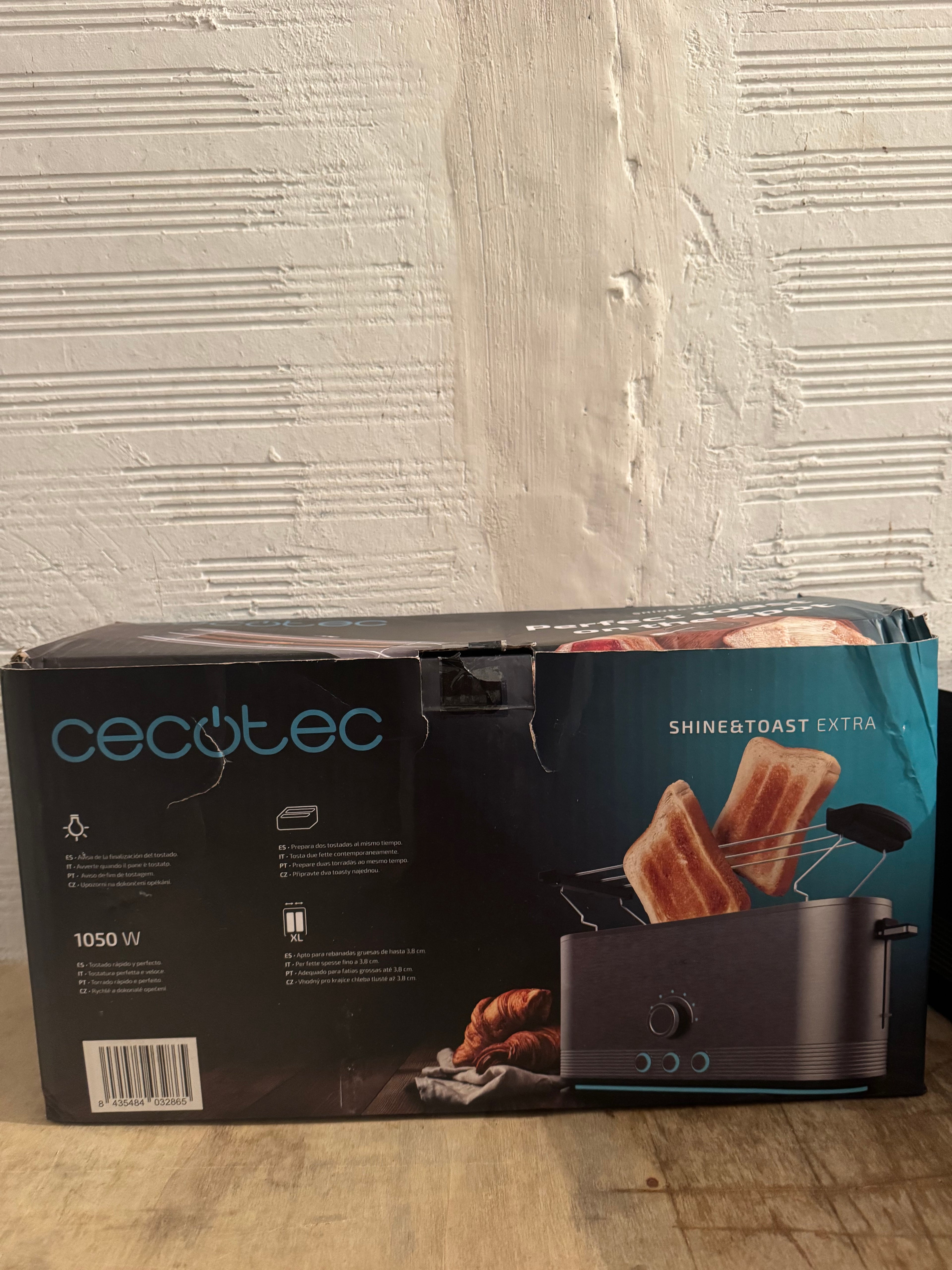 Tostadora vertical Cecotec Shine&Toast Extra