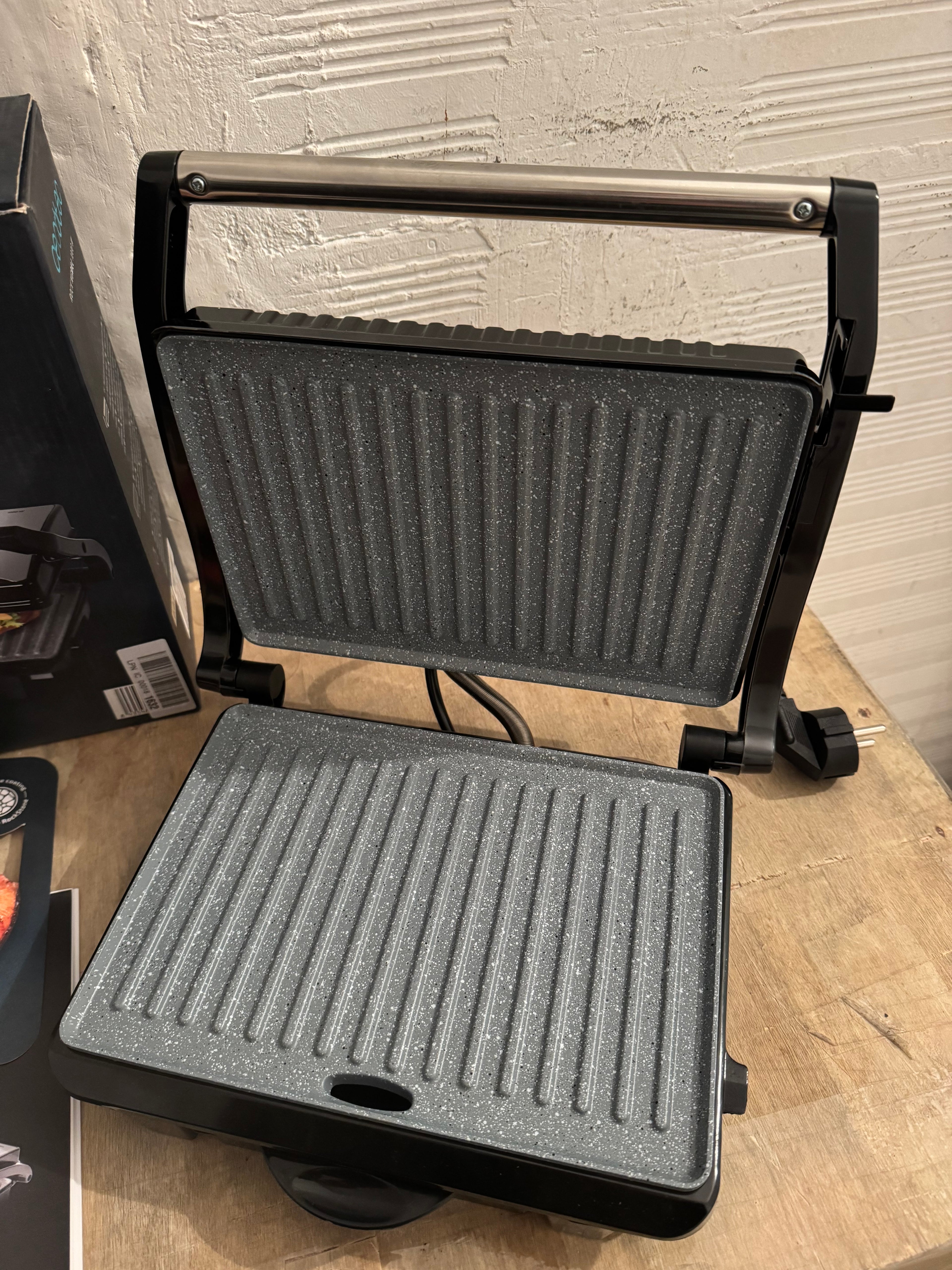 Grill parrilla eléctrica Cecotec Rock'nGrill 1000