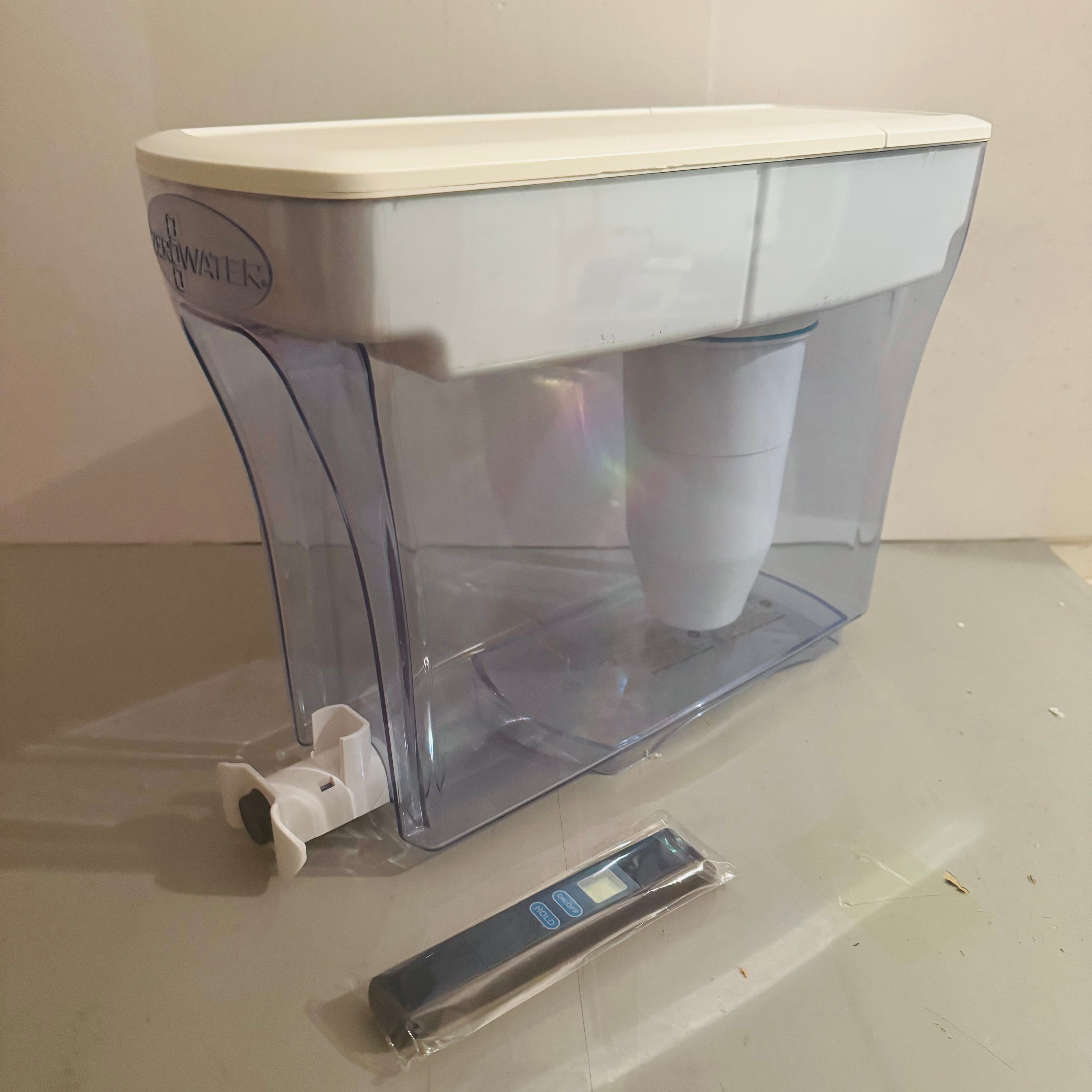Dispensador agua ZeroWater 7,1L filtrado