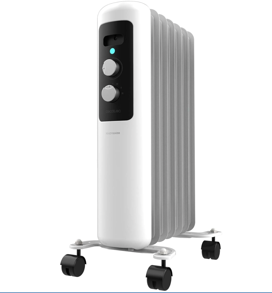 Radiador aceite Cecotec ReadyWarm 550 1000W