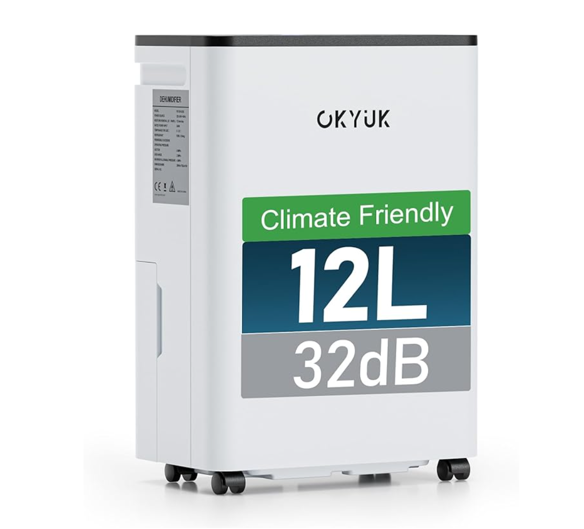 Deshumidificador 12L con Indicador Digital