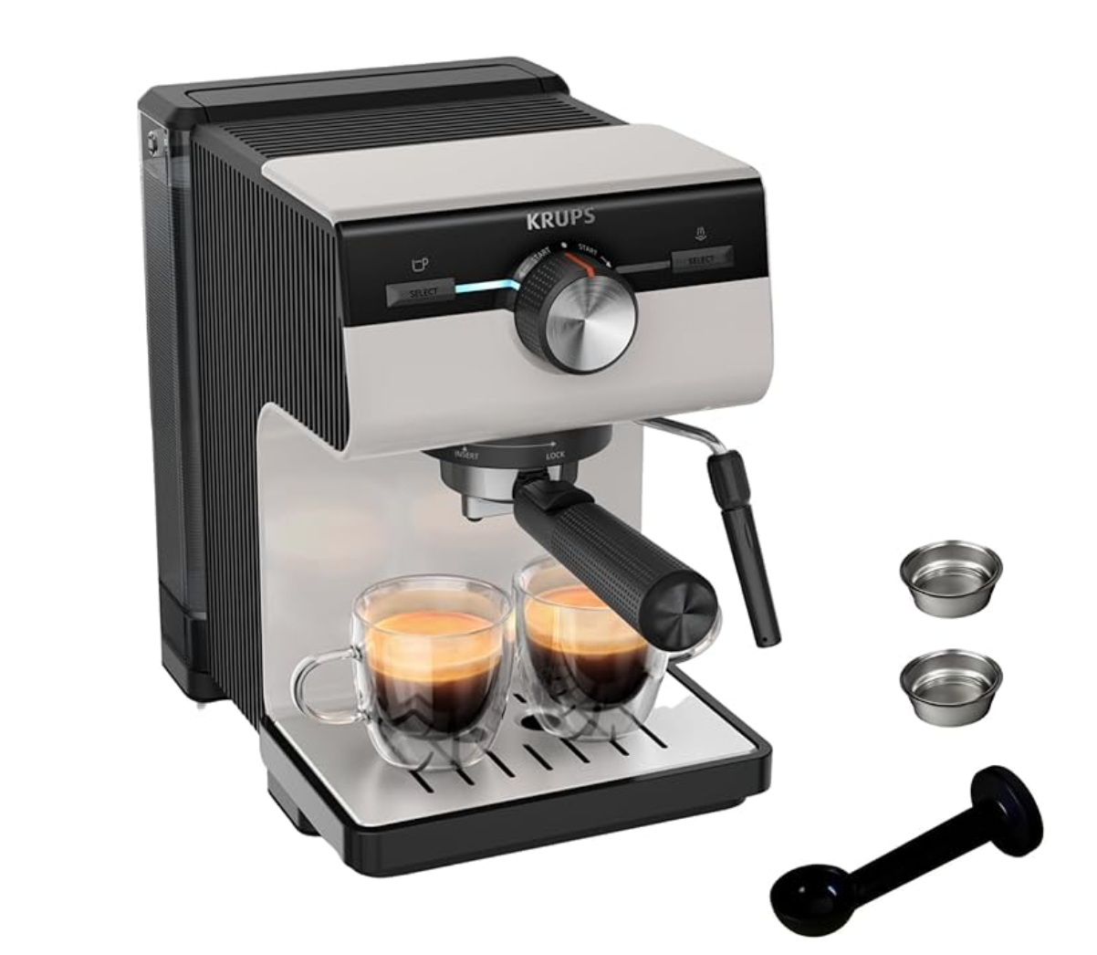 Cafetera Krups Authentic XP381B 15 bares