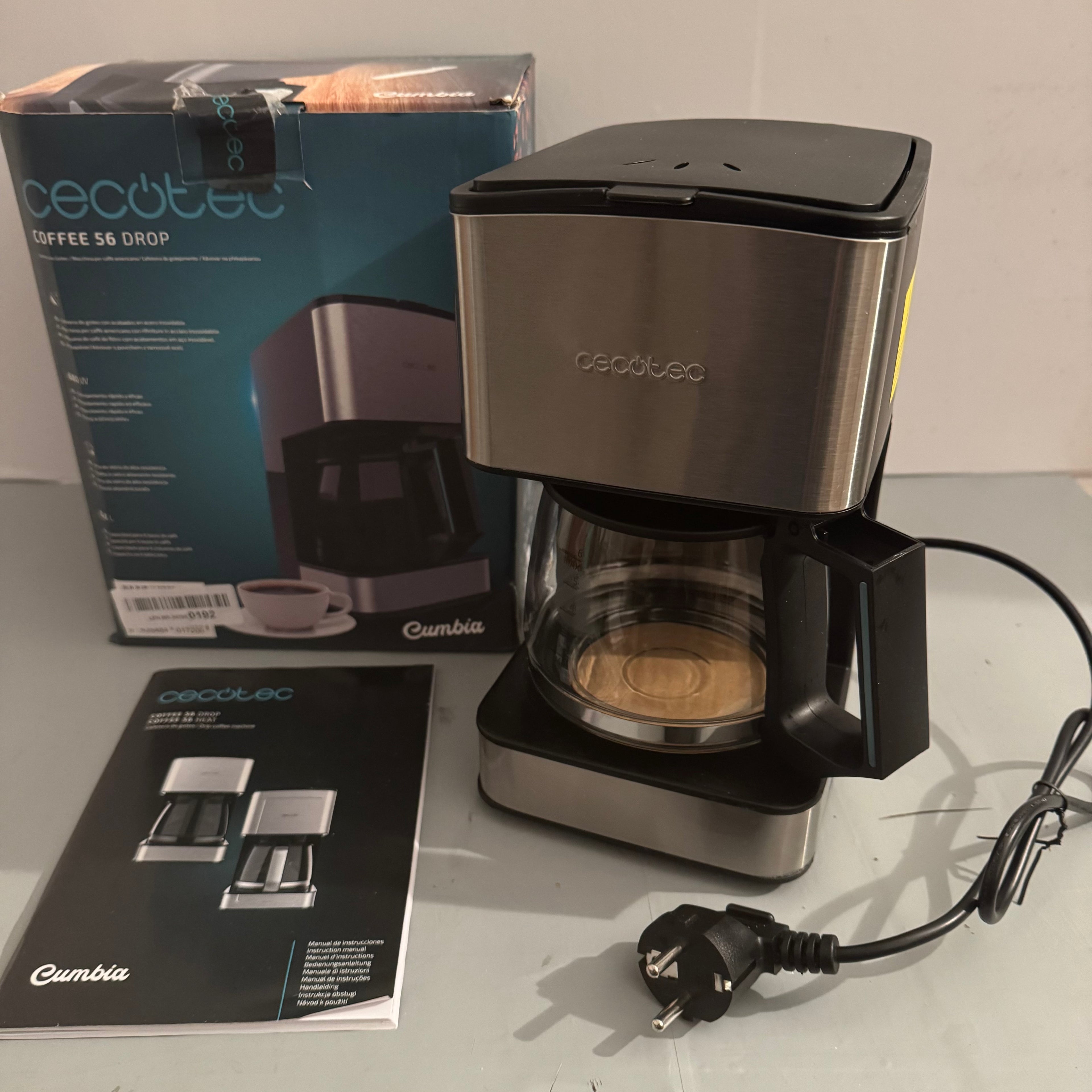 Cafetera goteo Cecotec Coffee 56 Drop