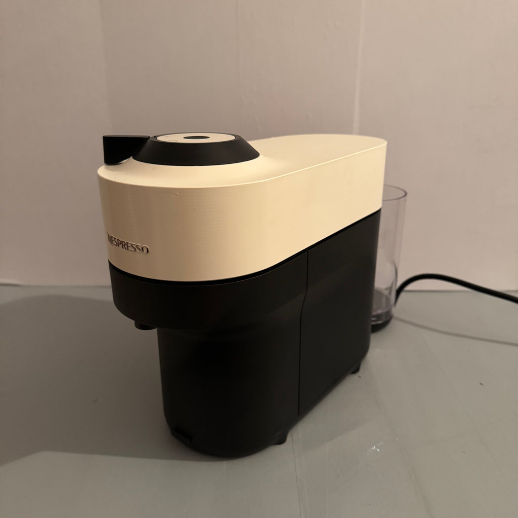 Cafetera cápsulas Krups Nespresso Vertuo Pop XN9201 blanco