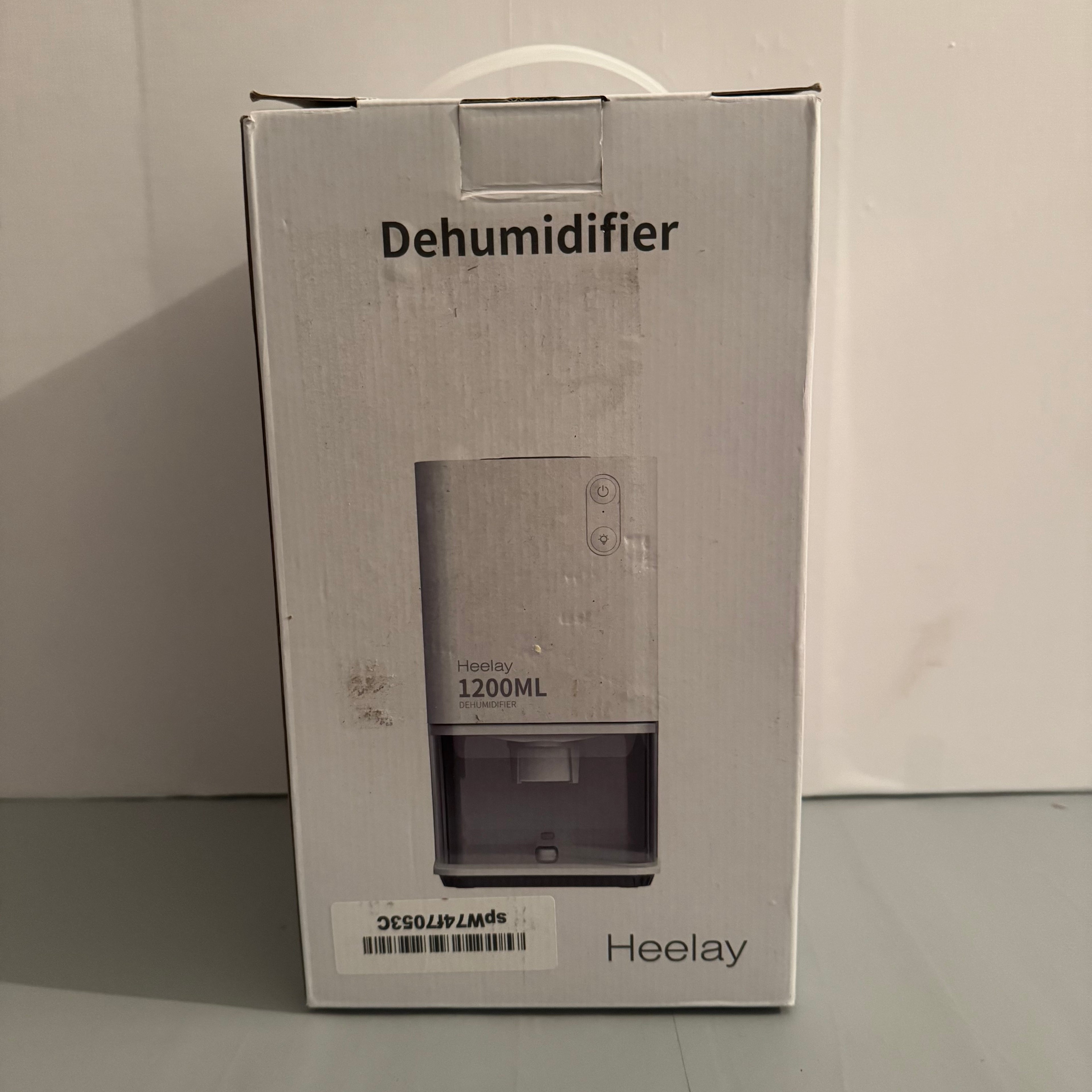 Deshumidificador Heelay 1200 ml negro