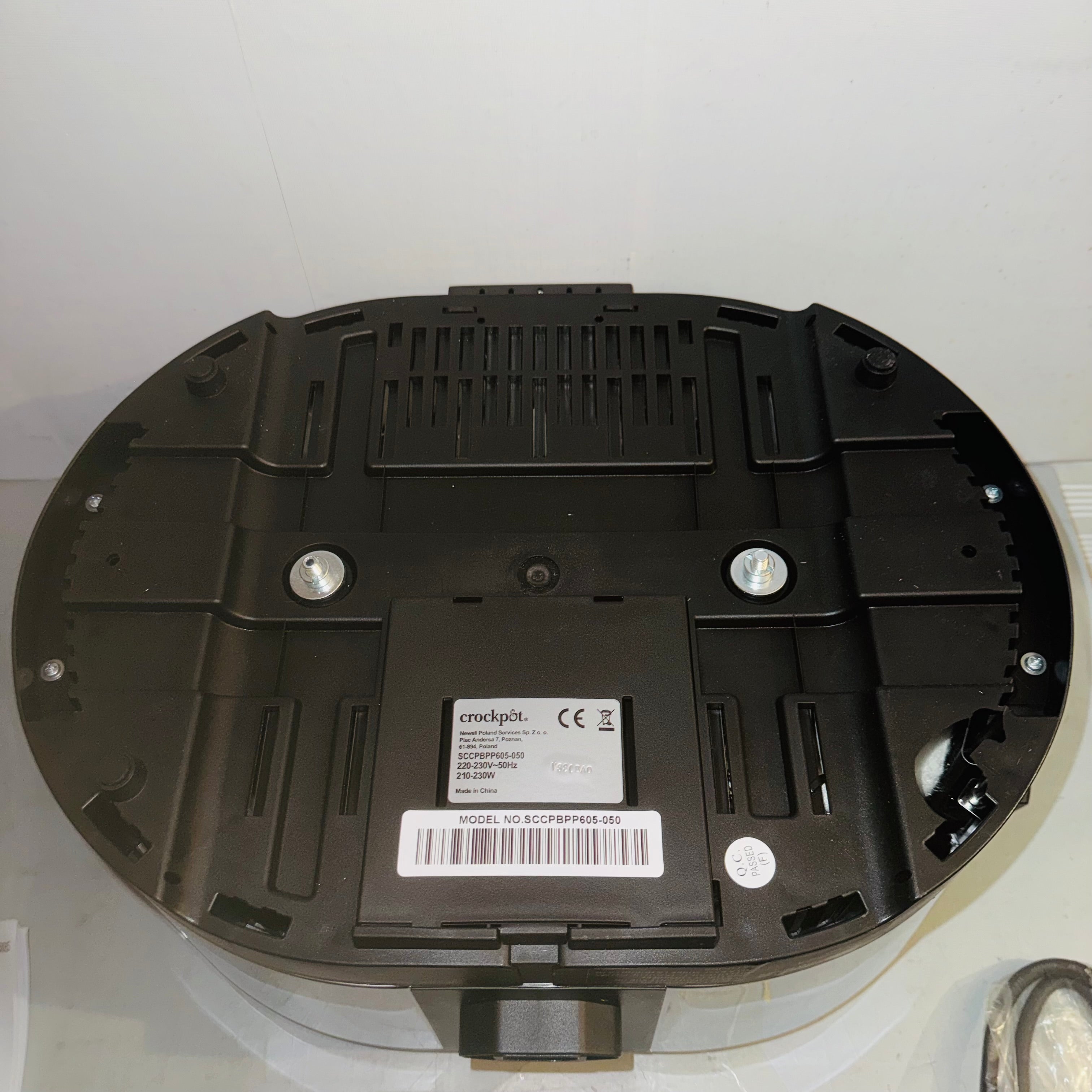 Olla cocción lenta Crockpot SCCPBPP605