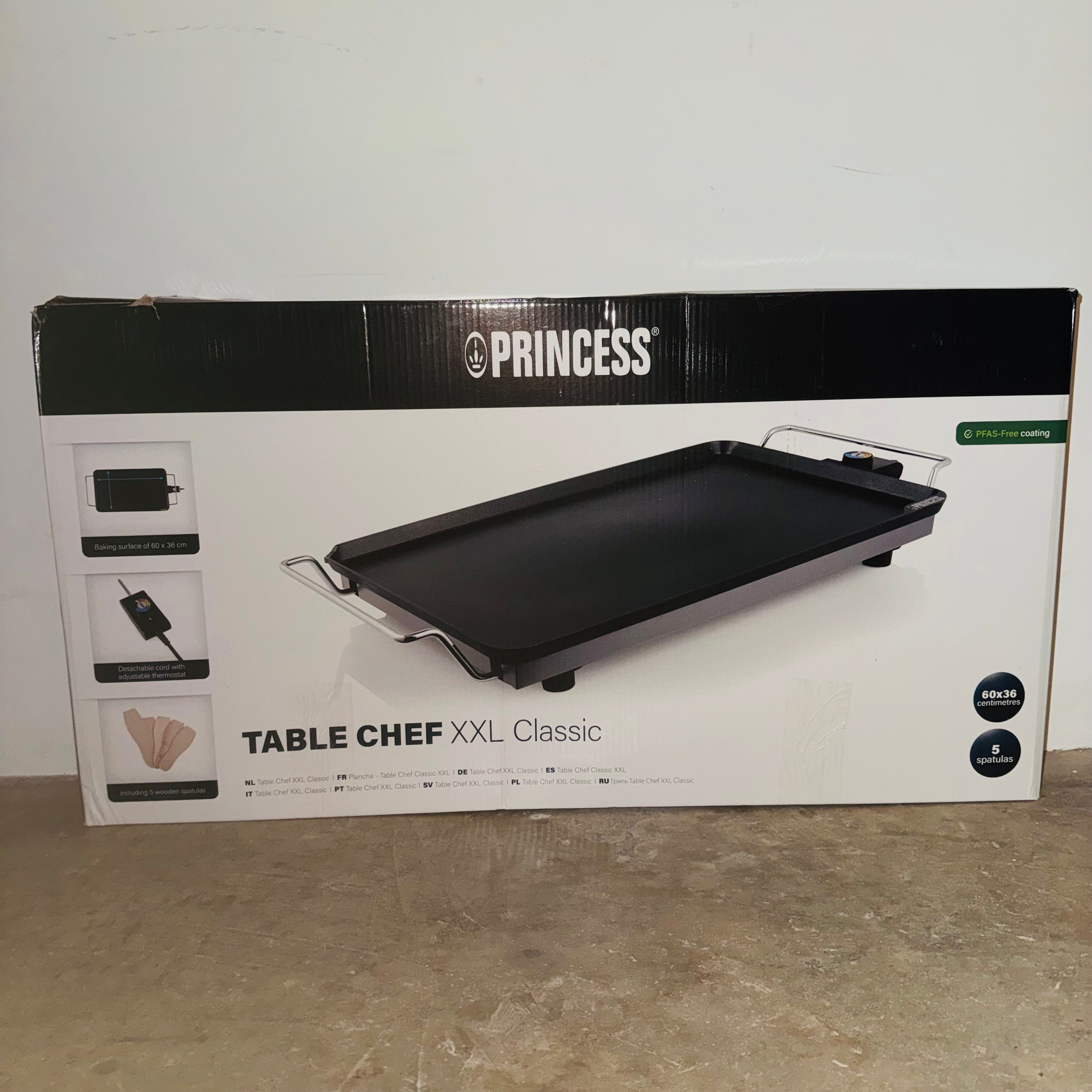 Plancha eléctrica Princess Table Chef XXL Classic 102325
