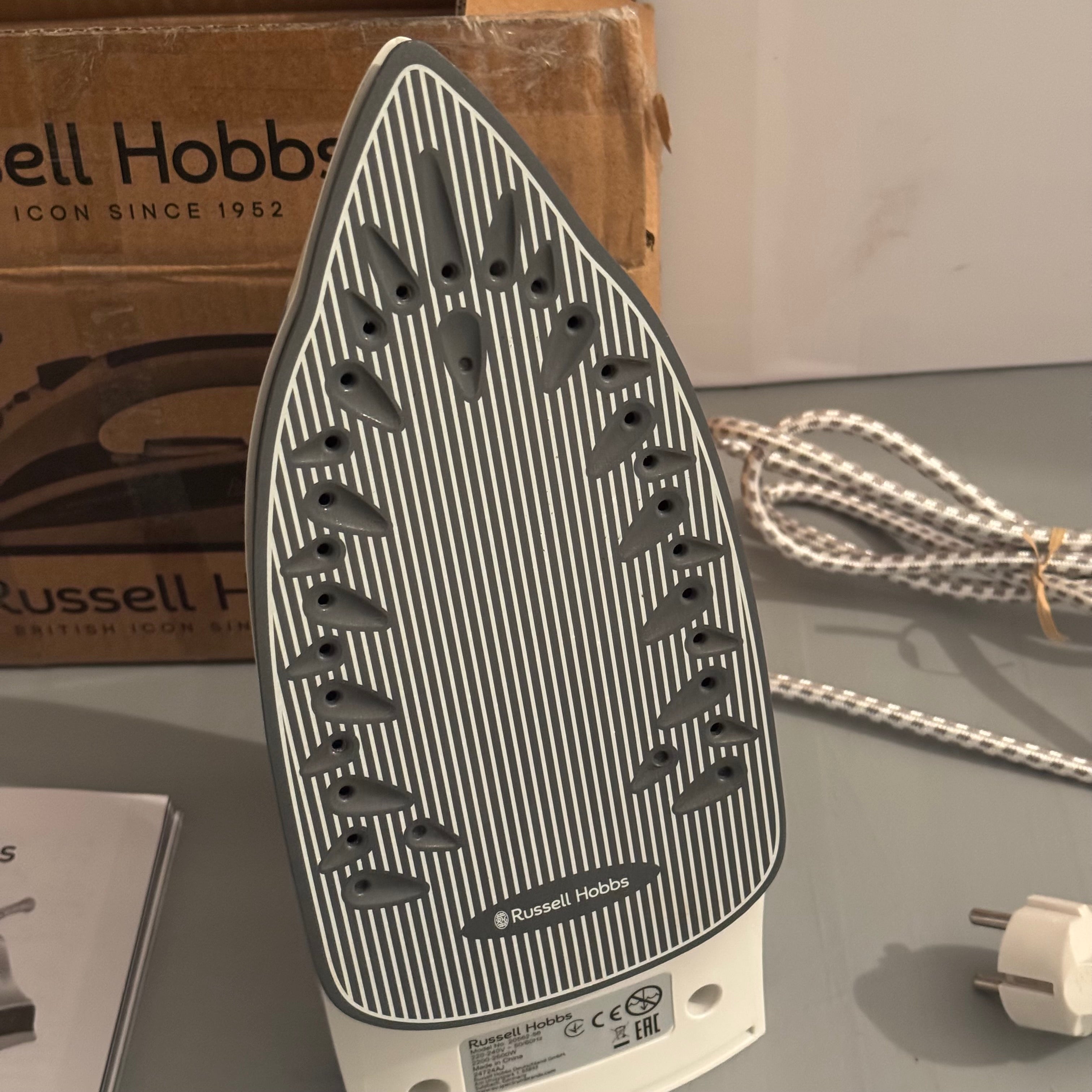 Plancha de vapor Russell Hobbs Steam Glide Professional 2600W 210g