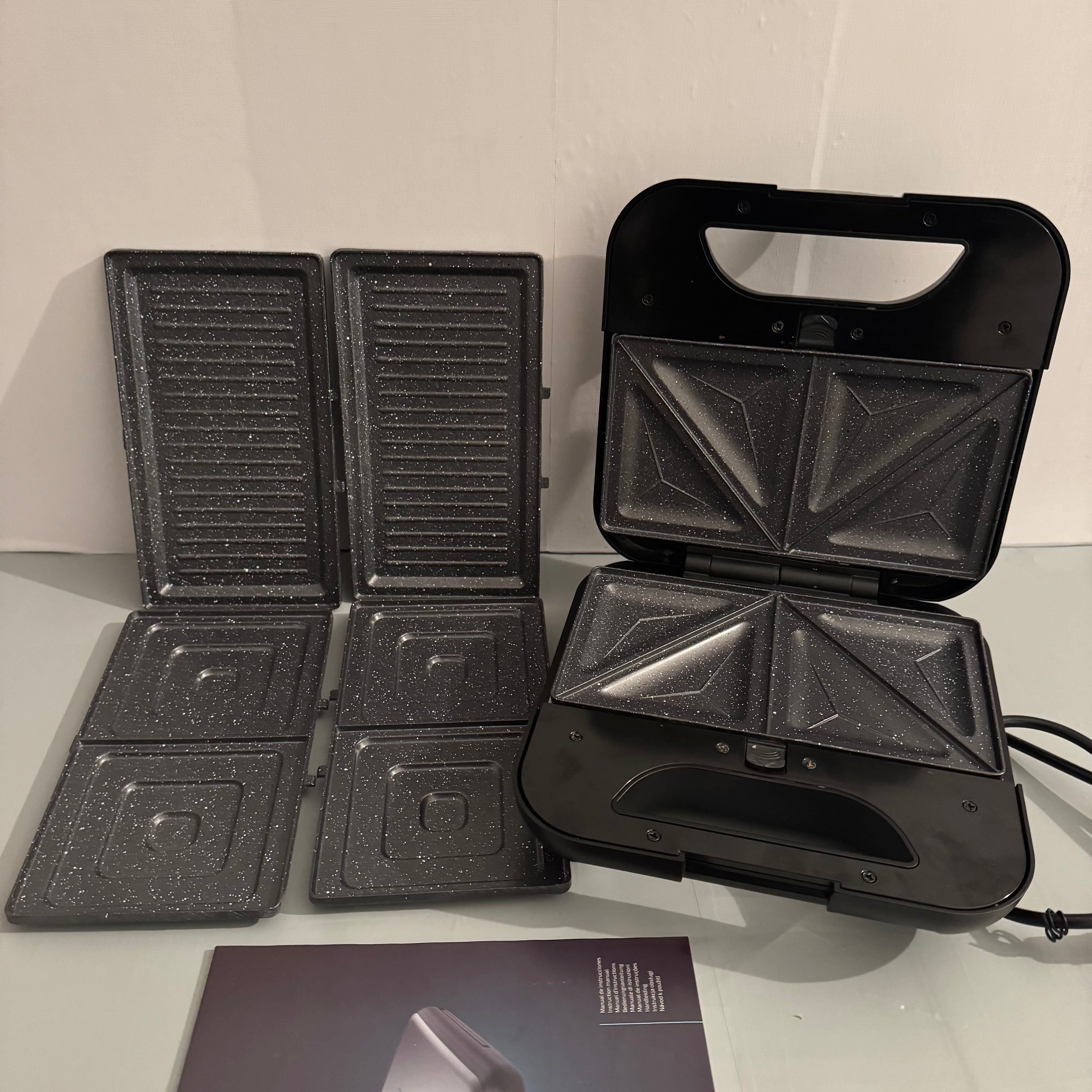 Sandwichera Cecotec Rock’nToast Combo 800 W