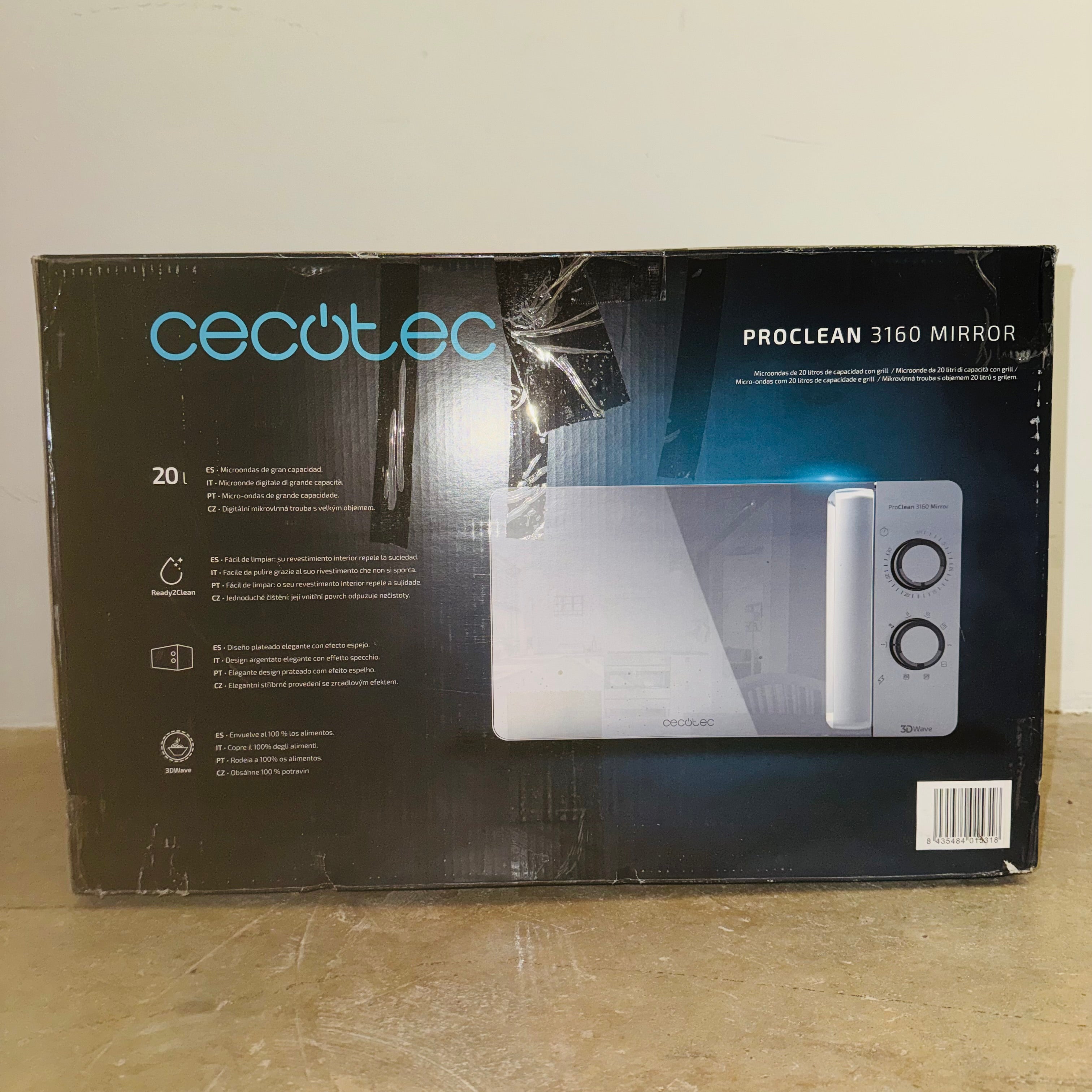 Microondas Cecotec ProClean 3160 Mirror