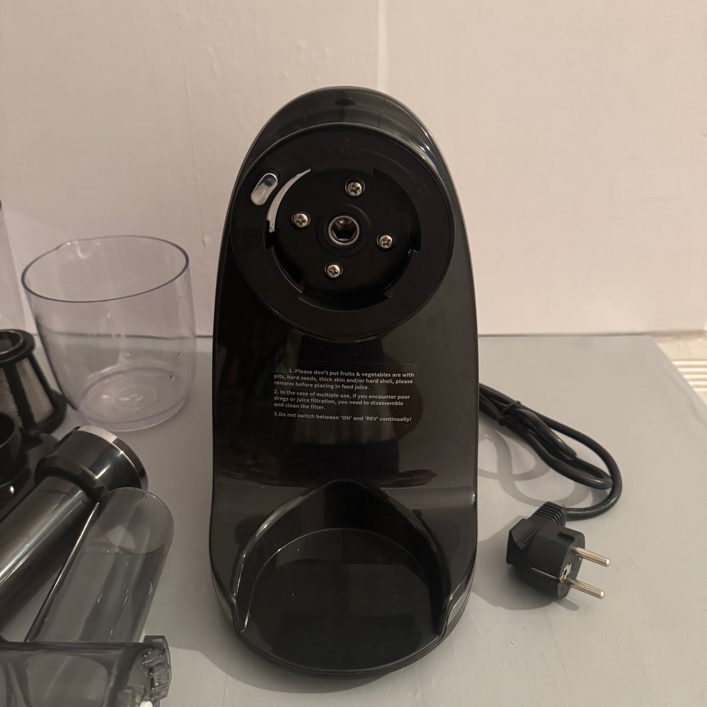 Licuadora prensado en frío AMZCHEF plata