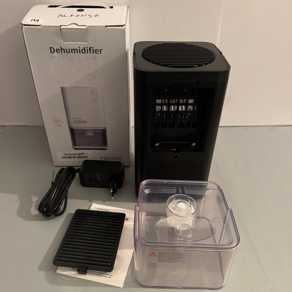 Deshumidificador Heelay 1200 ml negro