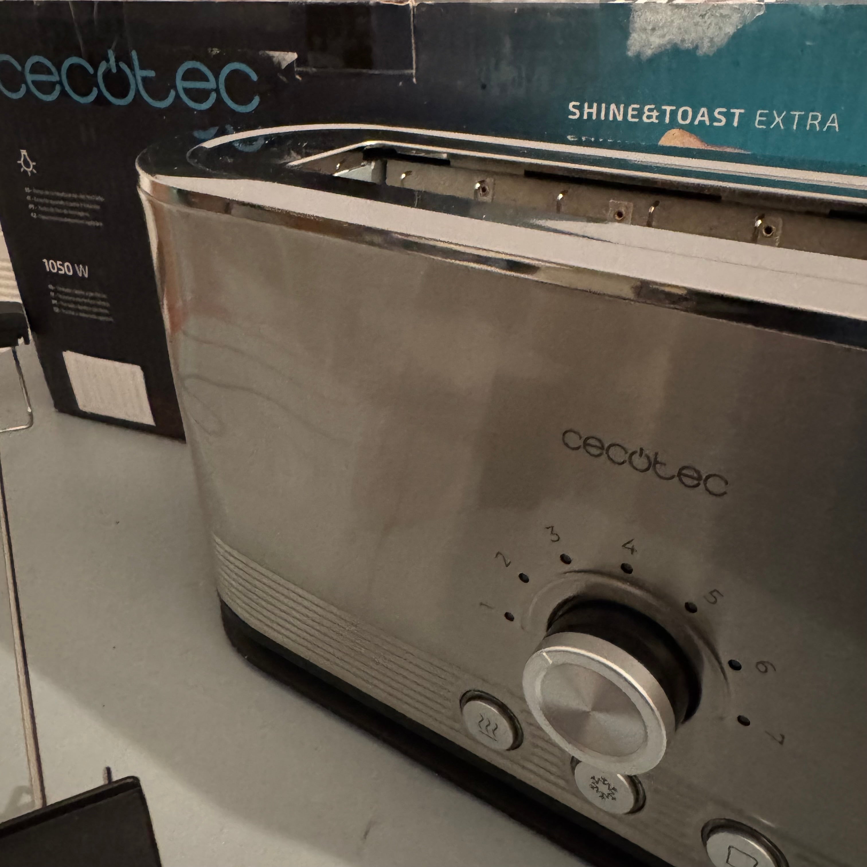 Tostadora Cecotec Shine&Toast Extra ranura larga