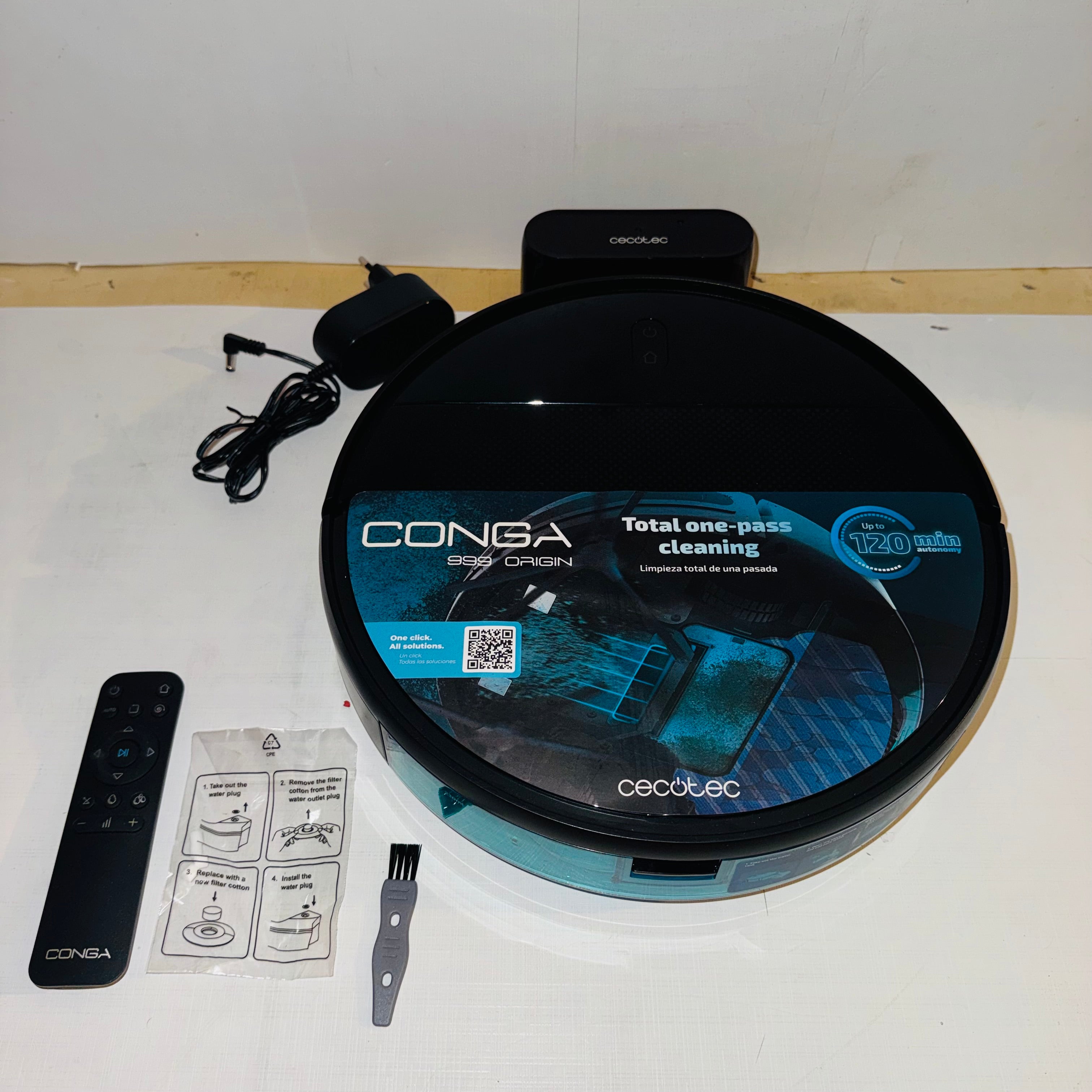 Robot aspirador Cecotec Conga 999 Origin X-Treme
