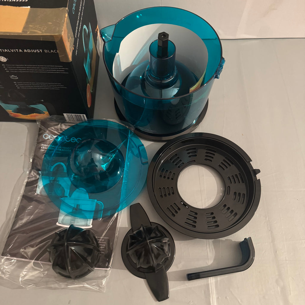 Exprimidor eléctrico Cecotec EssentialVita Adjust Black 40 W