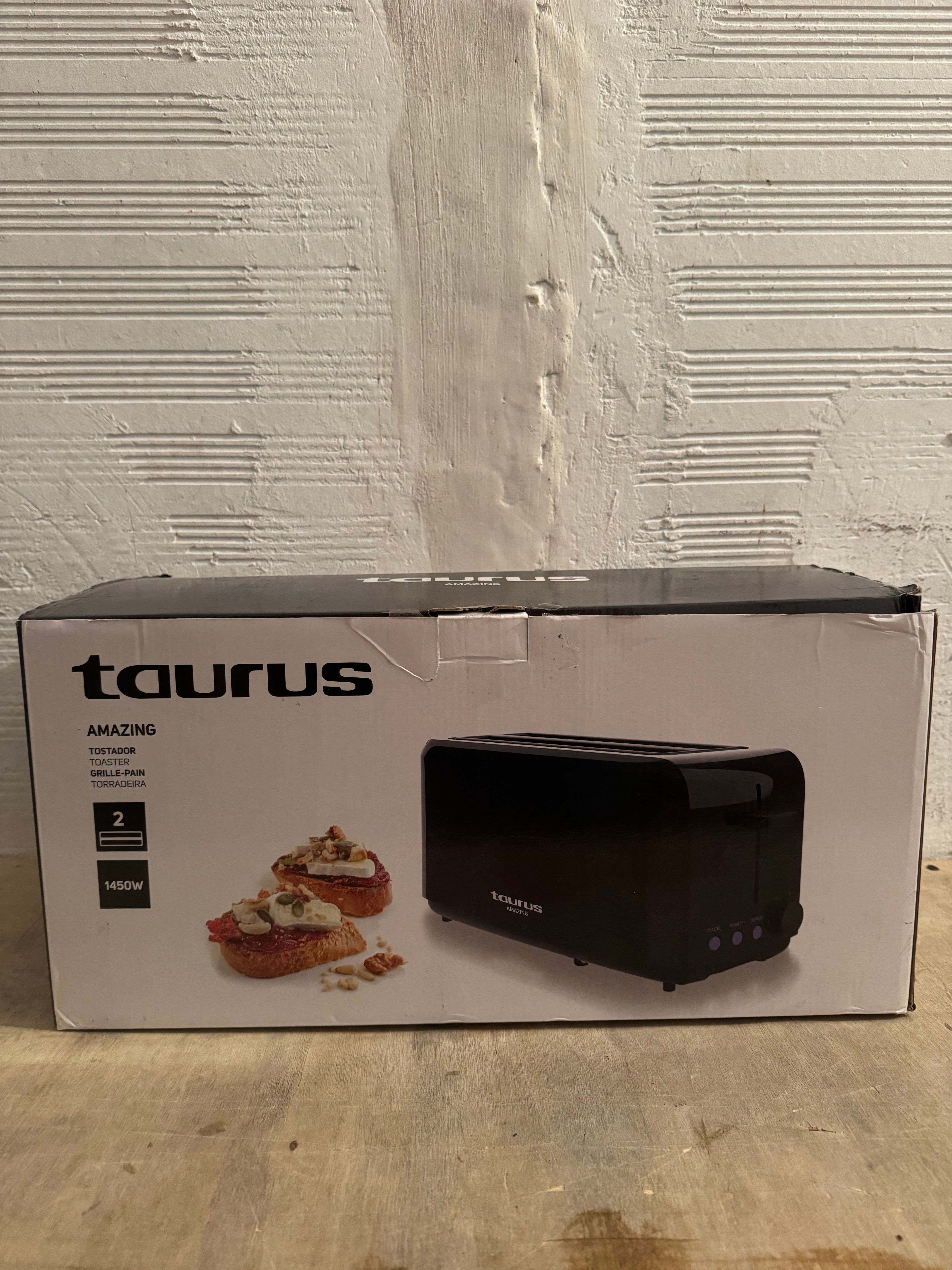 Tostadora Taurus Amazing TO3000 1450W