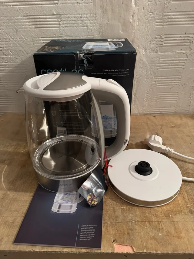 Hervidor Cecotec ThermoSense 350 Clear