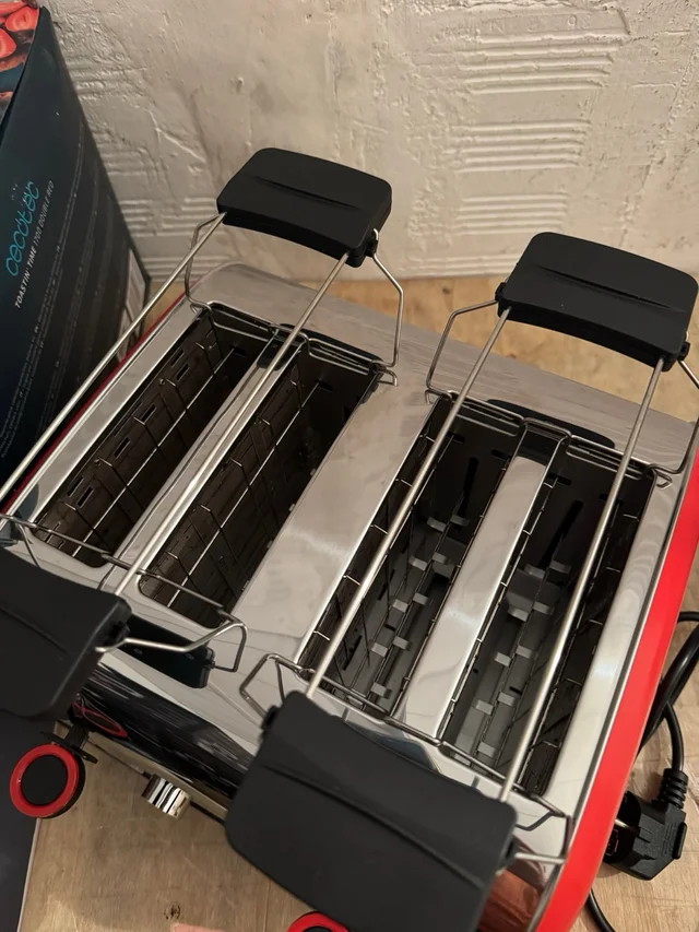 Tostador Cecotec Toastin’ Time 1700 Rojo