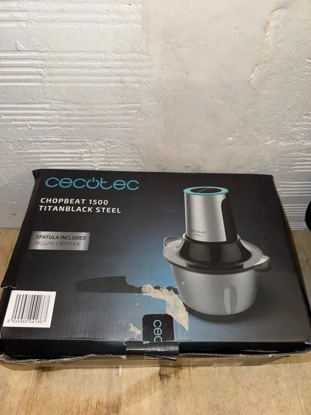 Picadora Cecotec ChopBeat 1500 TitanBlack