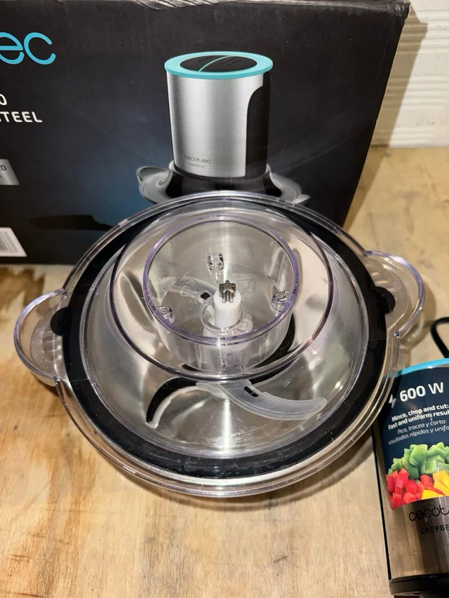 Picadora Cecotec ChopBeat 1500 TitanBlack