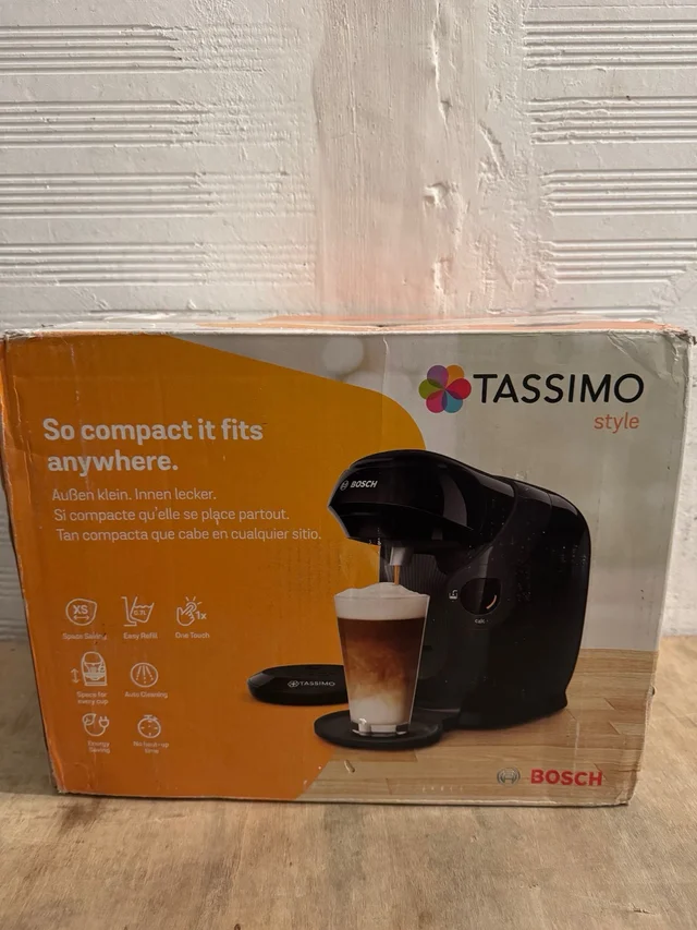Cafetera Cápsulas Bosch Tassimo Style TAS1102 negra AVERIADA