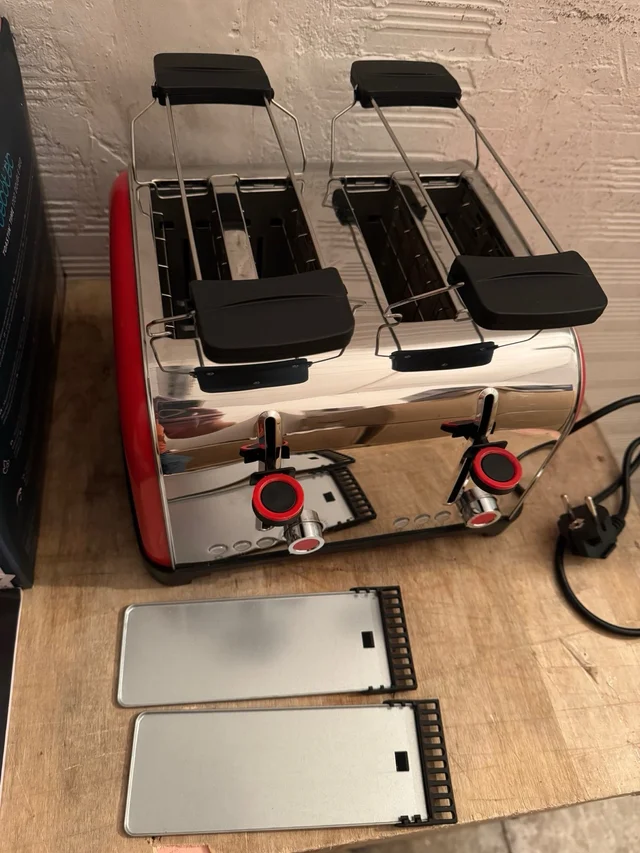 Tostador Cecotec Toastin’ Time 1700 Rojo