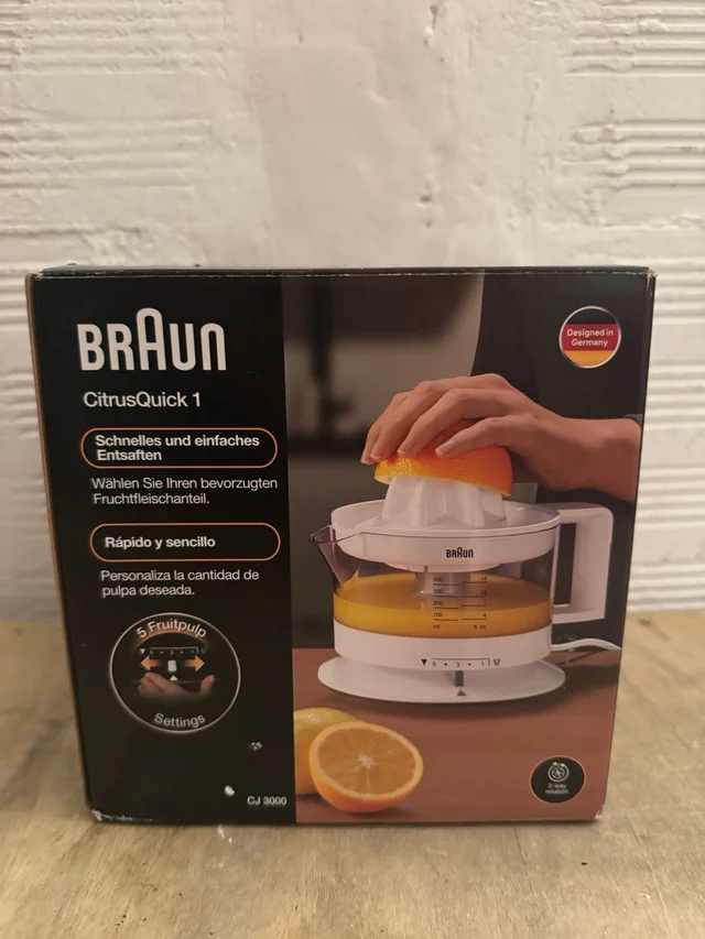 Exprimidor Braun CJ301AI eléctrico 20 W