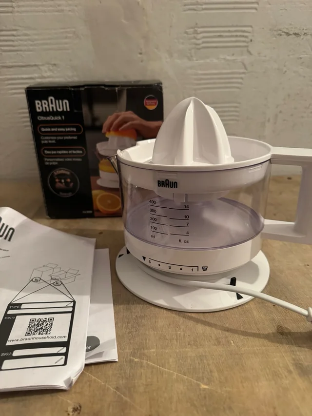 Exprimidor Braun CJ301AI eléctrico 20 W