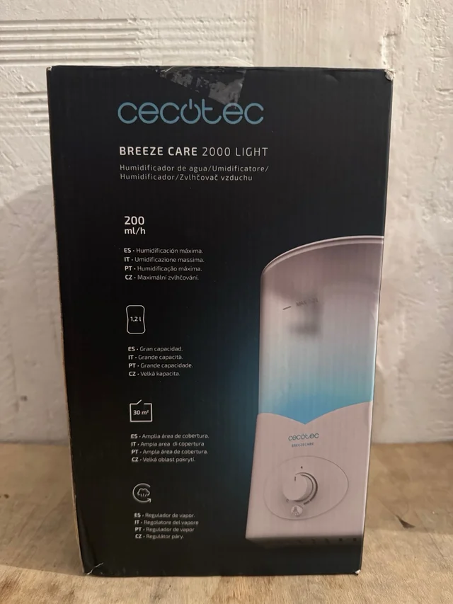 Humidificador Cecotec BreezeCare 2000 Light