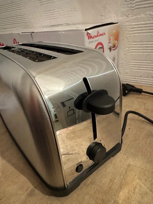 Tostador Moulinex Classic LS330D acero inoxidable