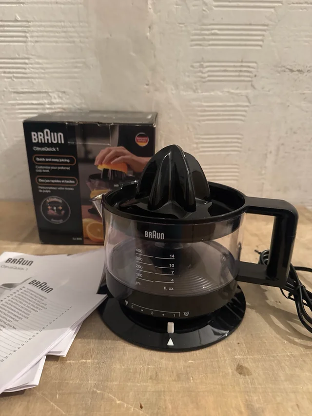 Exprimidor eléctrico Braun CJ3000 BK