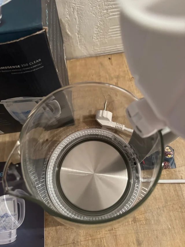 Hervidor Cecotec ThermoSense 350 Clear