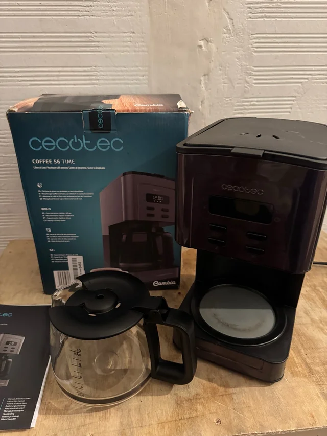 Cafetera de goteo Cecotec Coffee 56 Time AVERIADA