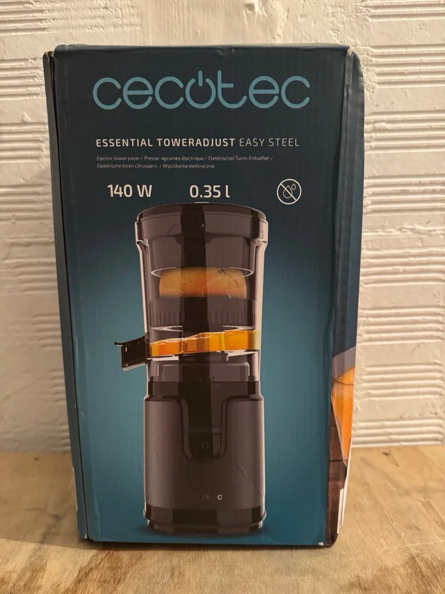 Exprimidor Cecotec Essential TowerAdjust Easy