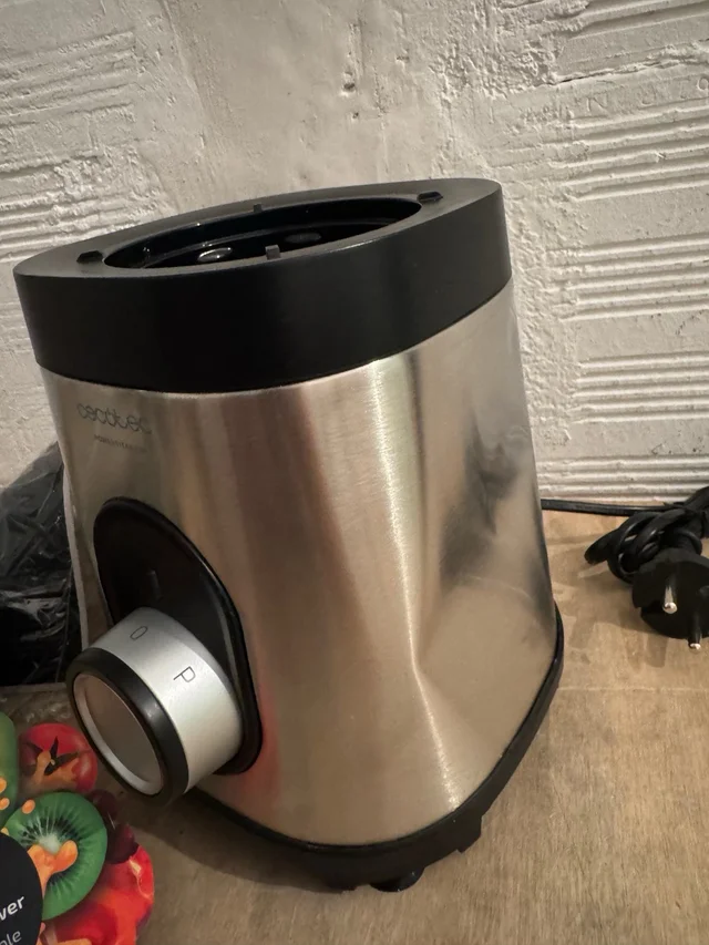 Batidora de vaso Cecotec Power Black Titanium 1800