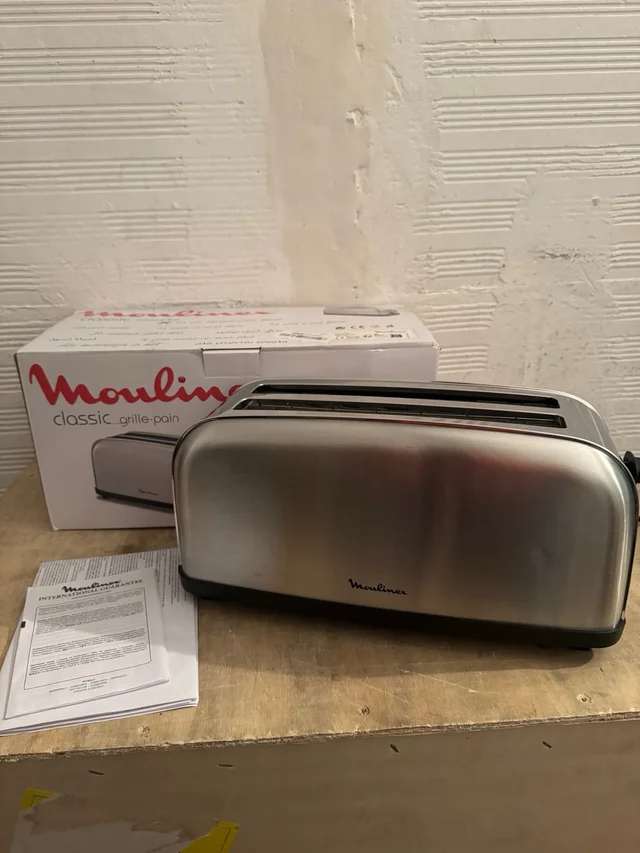 Tostador Moulinex Classic LS330D acero inoxidable