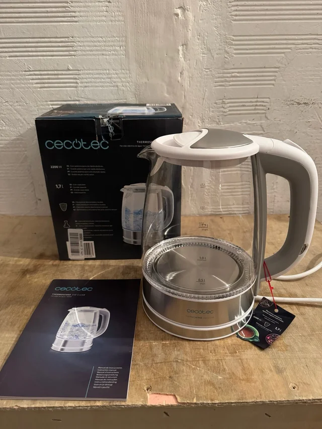 Hervidor Cecotec ThermoSense 350 Clear