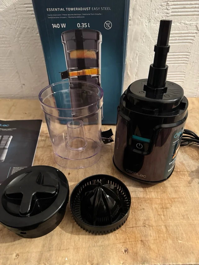 Exprimidor Cecotec Essential TowerAdjust Easy